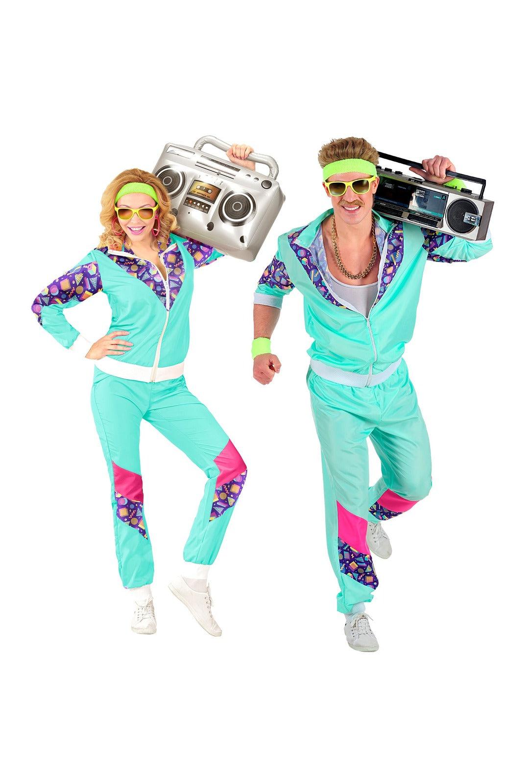 Mint Green 80's Shell Suit