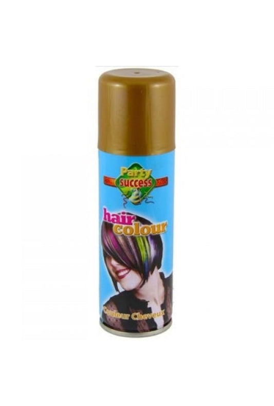 Metallic Gold Coloured Hairspray