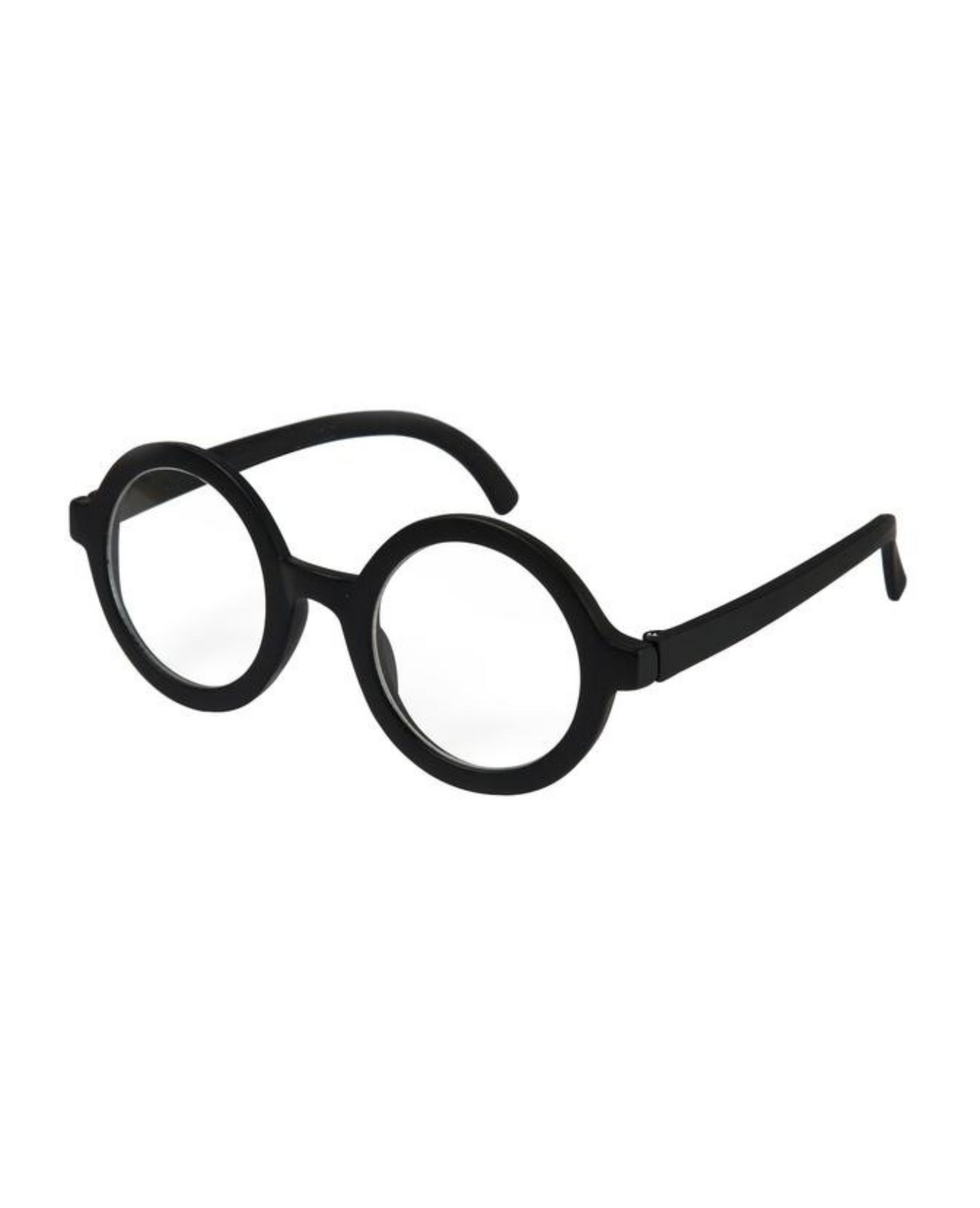 Thick Black Round Glasses