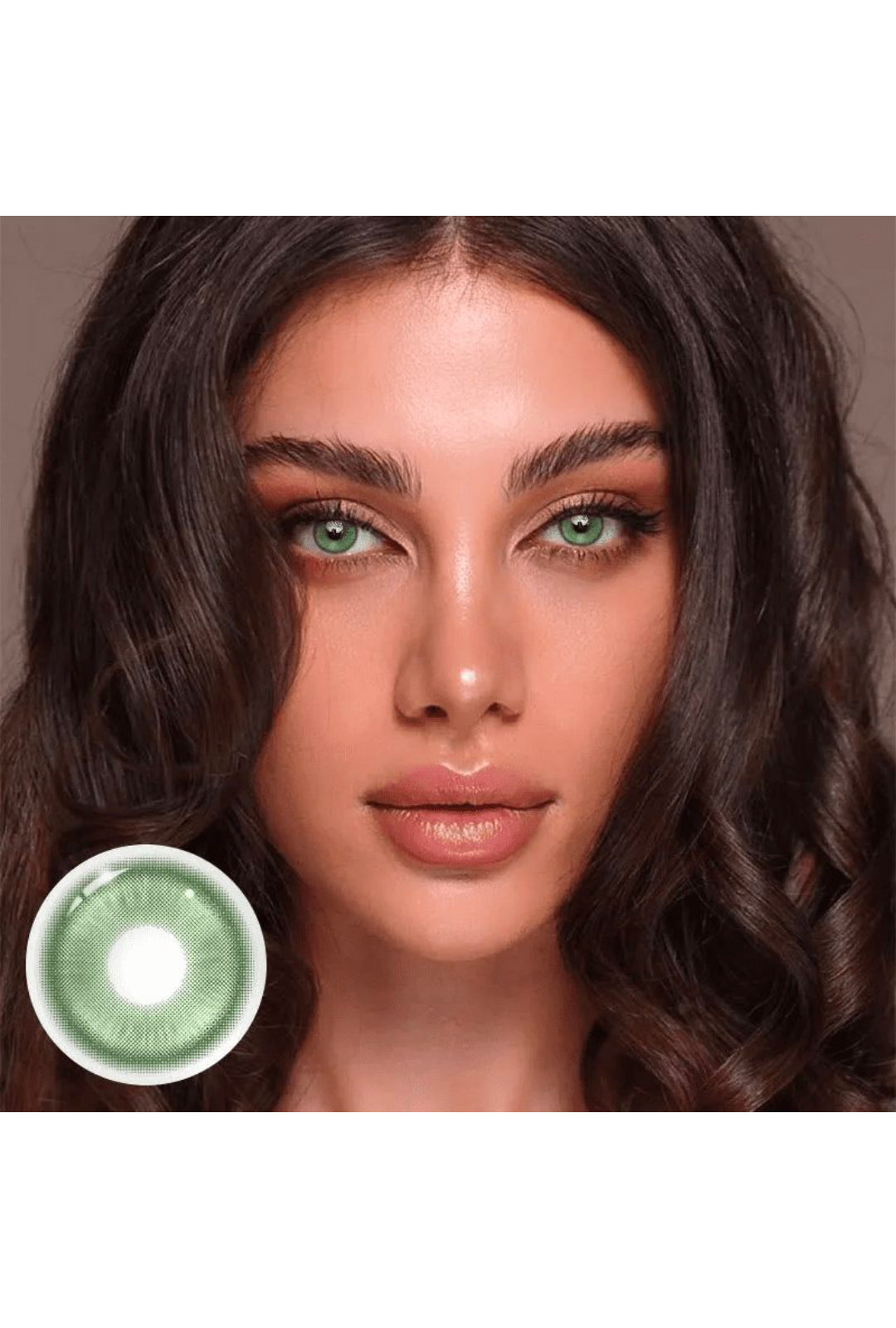 green milky circle contact lenses anime halloween reptile cosplay costume
