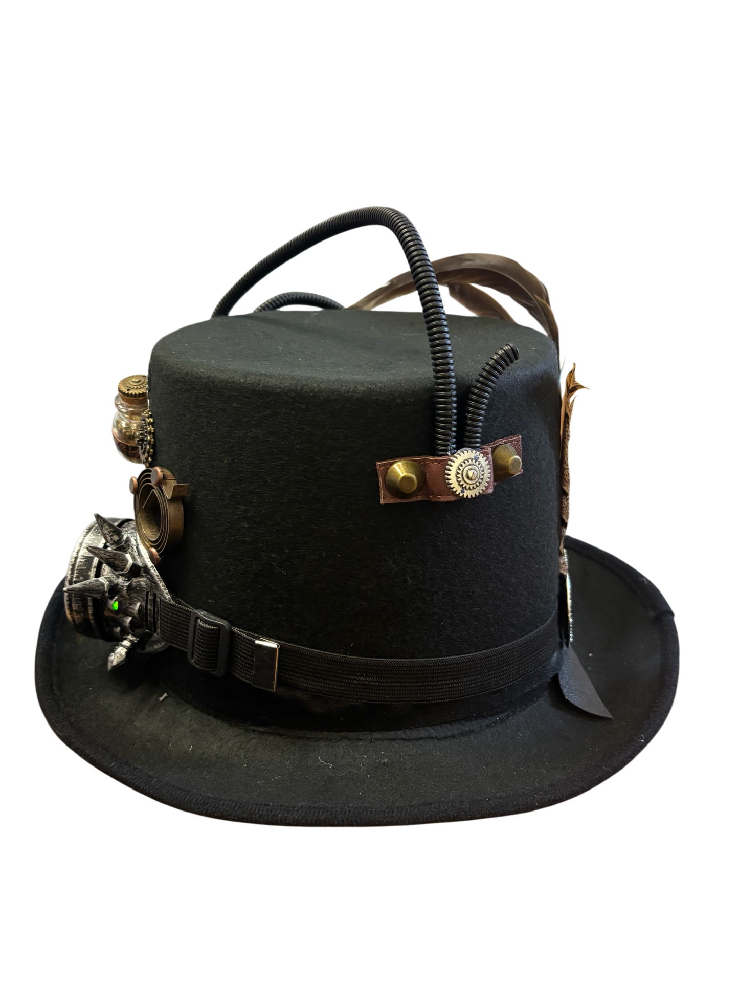 Steampunk Rust punk Top Hat (V)
