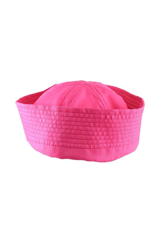 Hot Pink Sailor Gob Hat