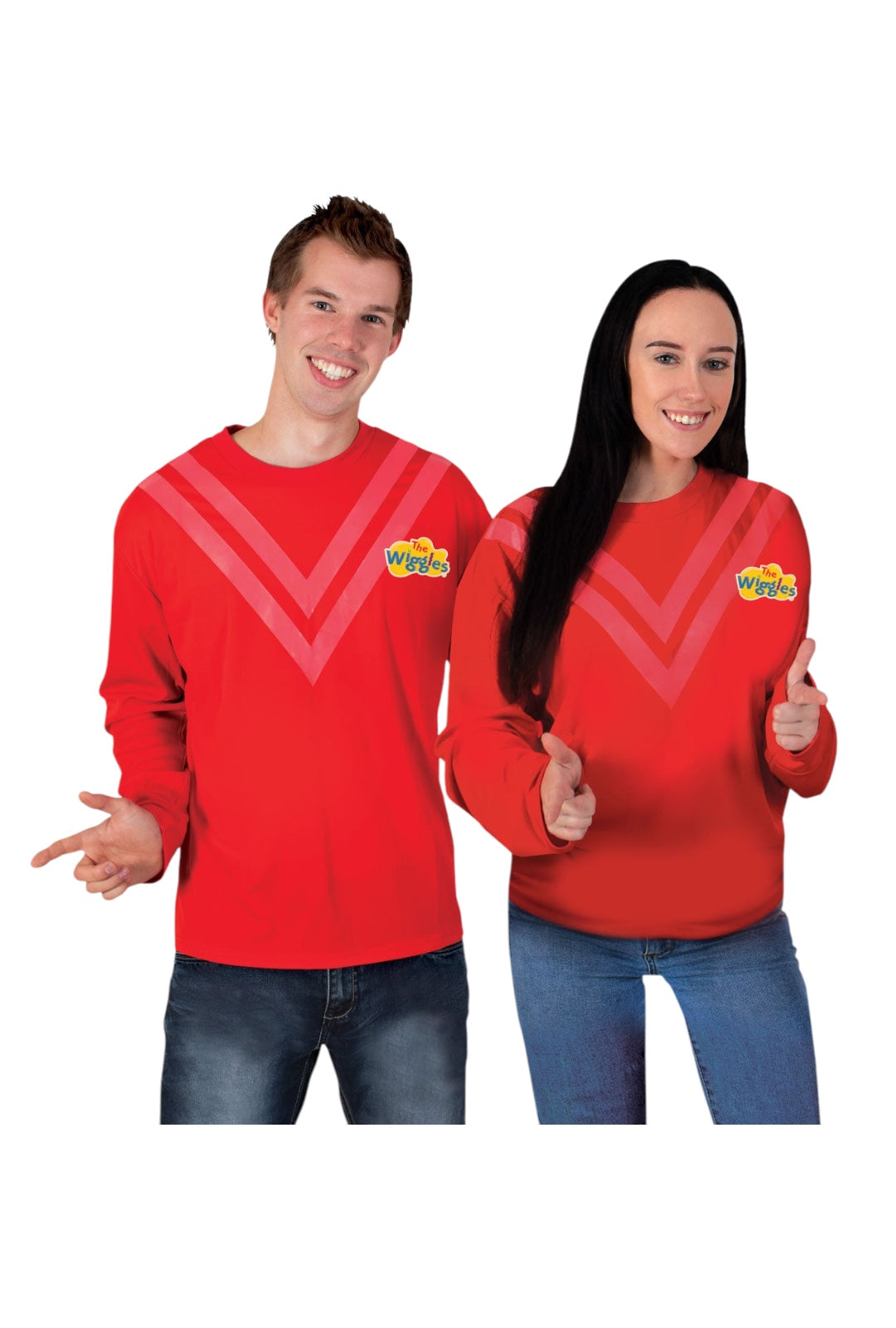 red wiggle adults shirt