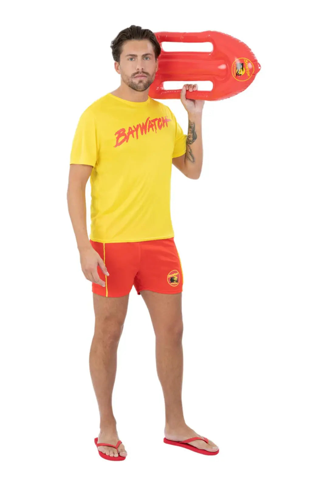 Men's Baywatch Costume With Floatie