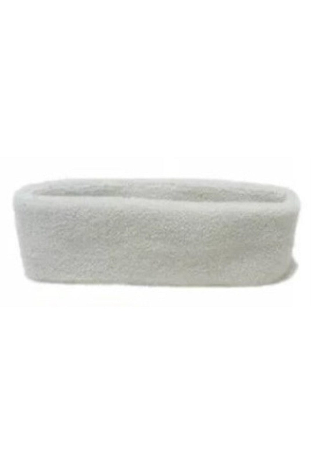 White 80's Sweatband