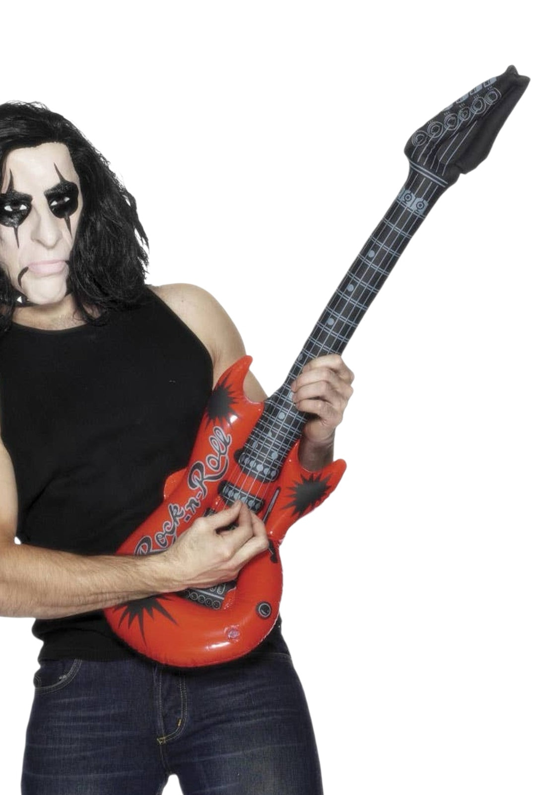 Red Inflatable Guitar