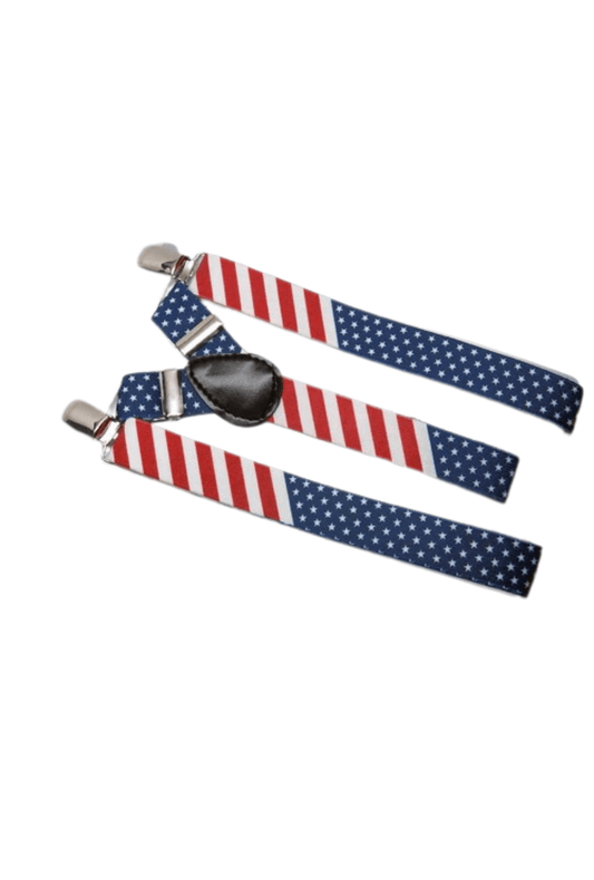 USA Flag Suspenders