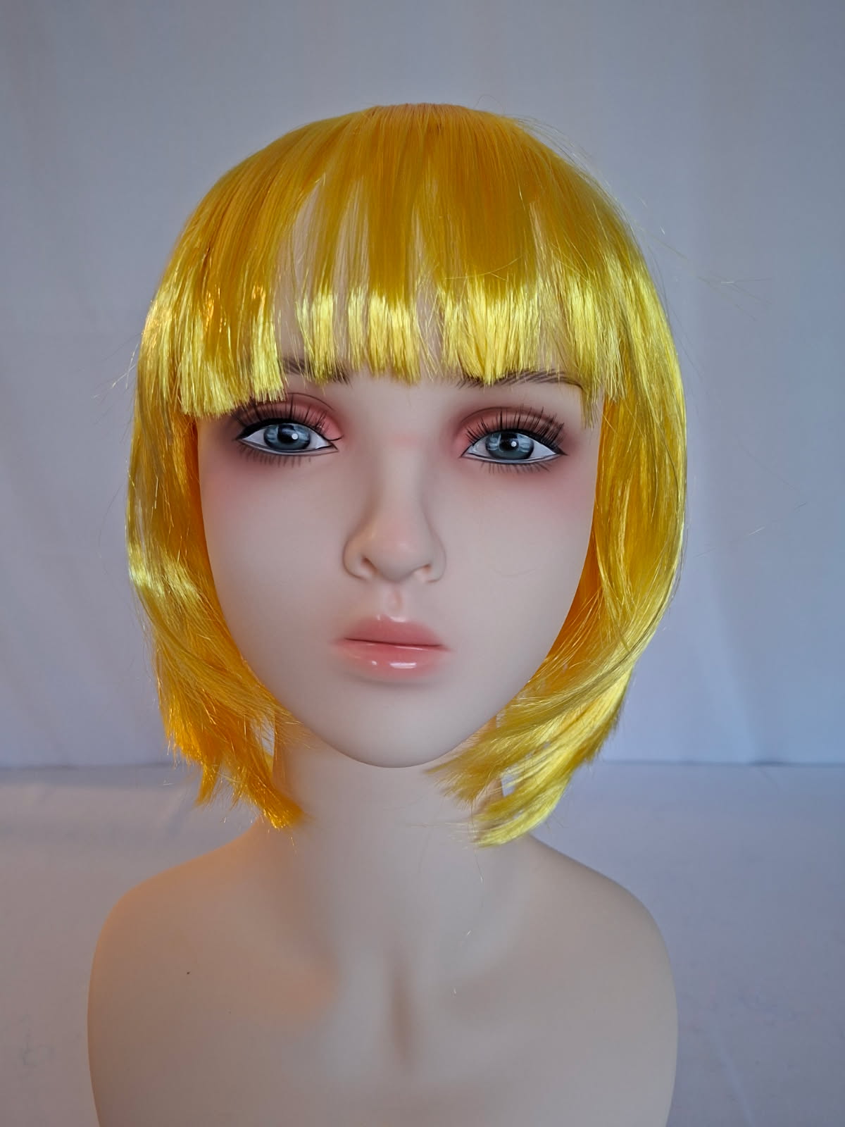 Yellow Bob Party Wig