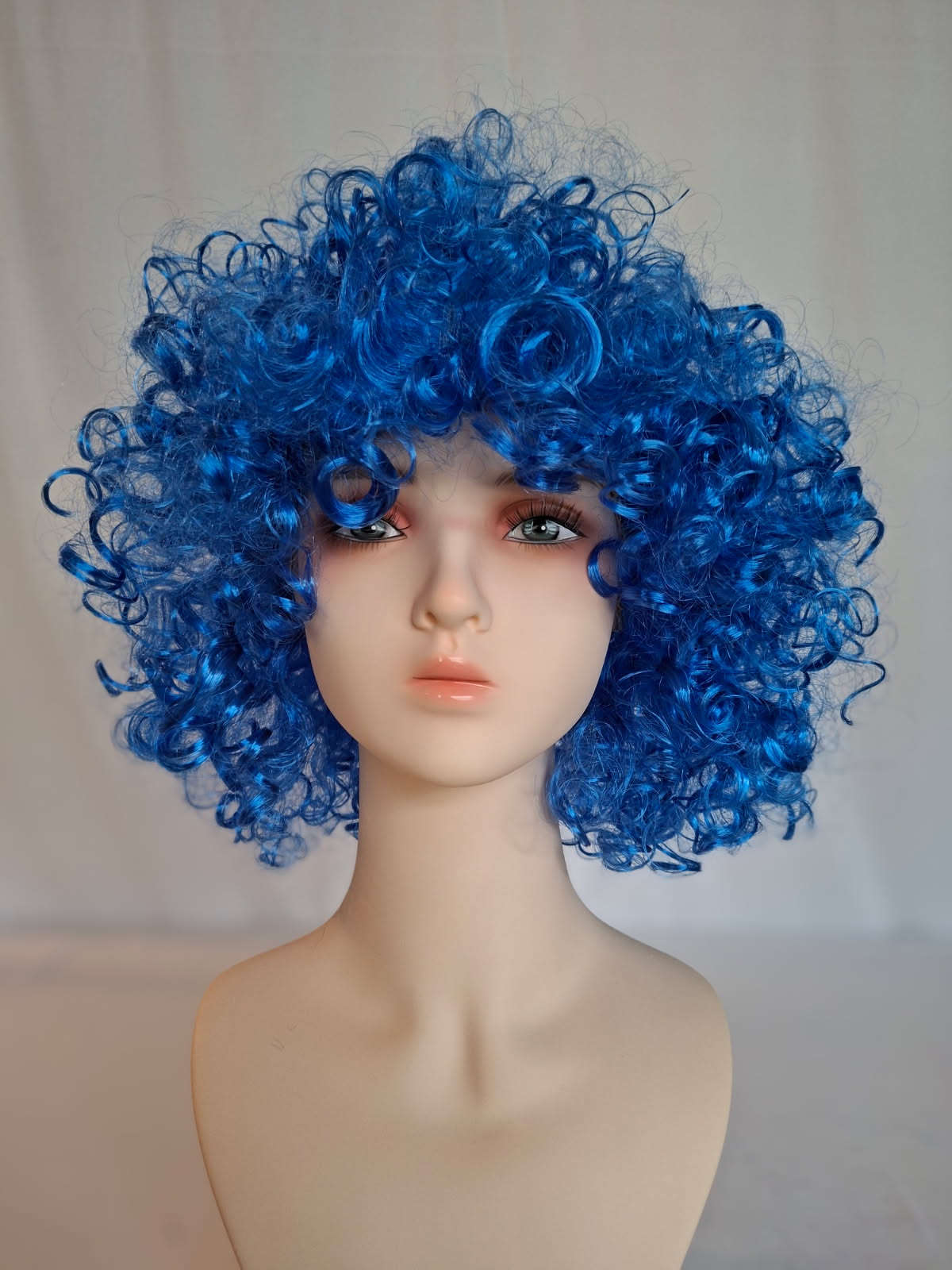 Royal Blue Afro Party Wig