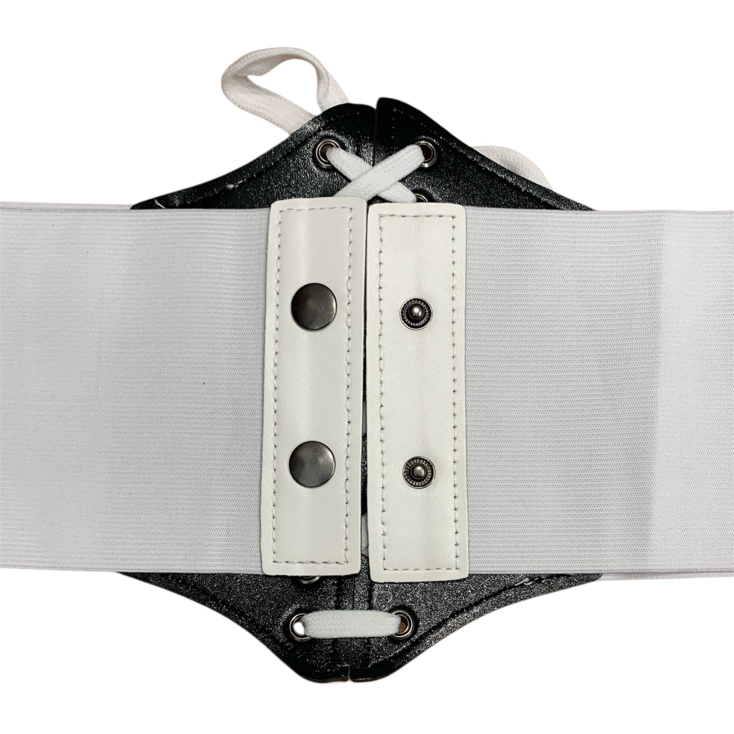 Plus Size White Corset Belt