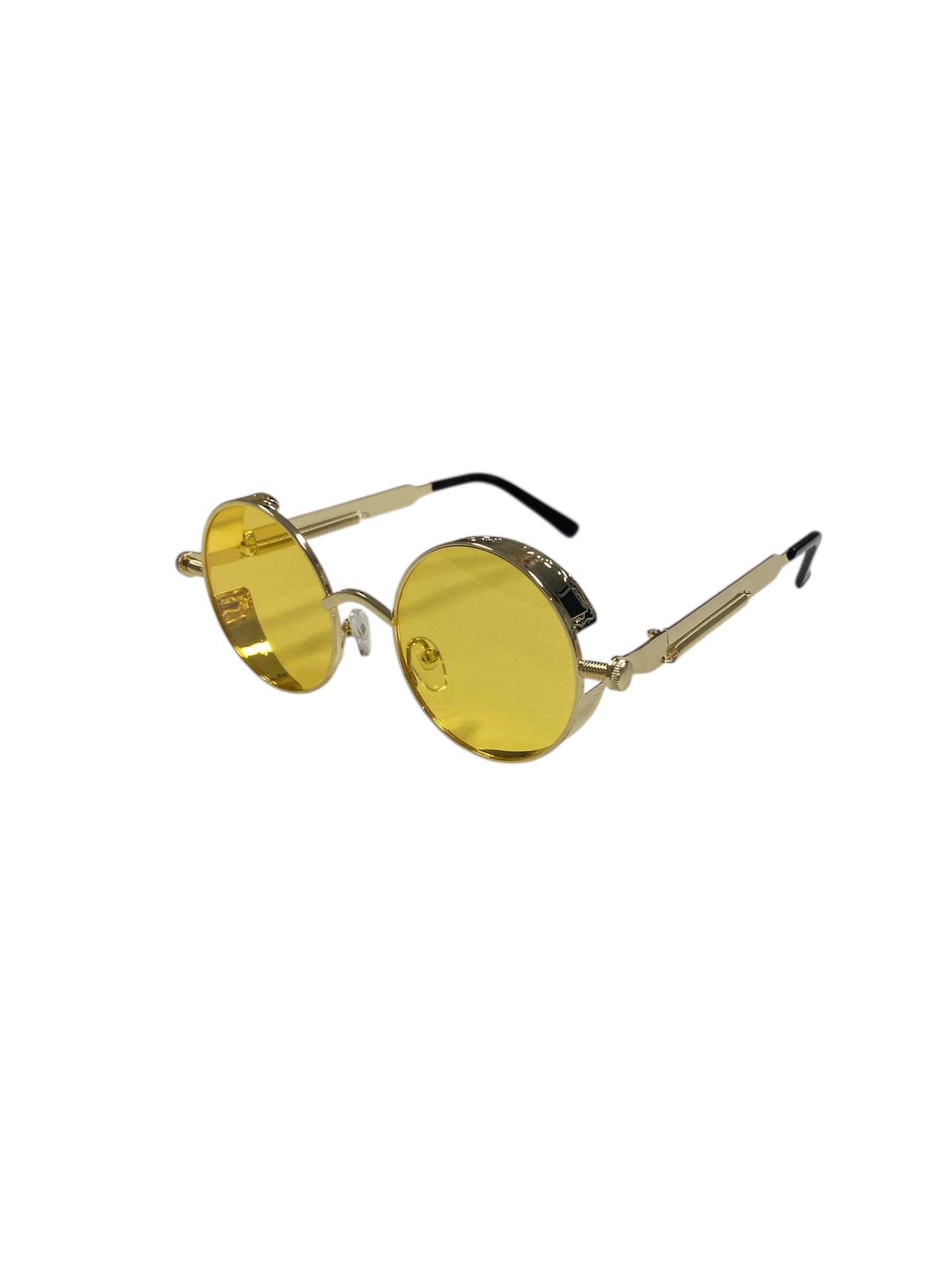 Yellow Steampunk Glasses