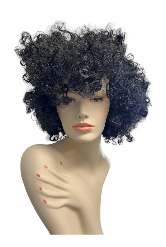 Jumbo Black Curly Afro Wig