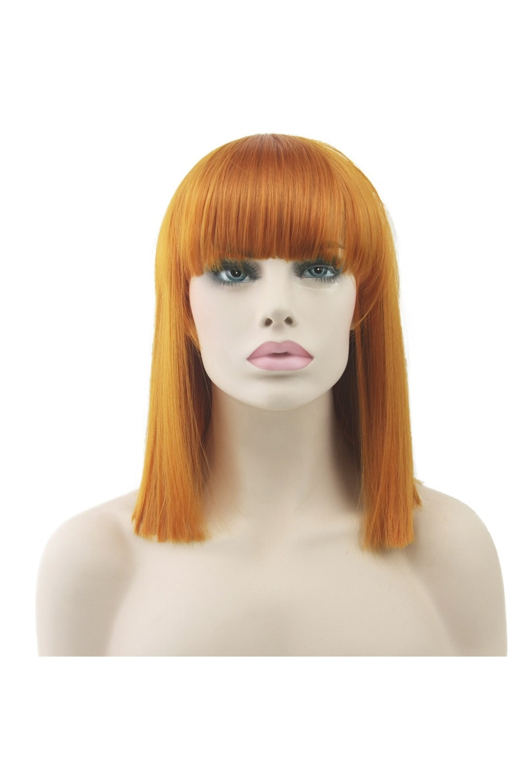 Deluxe Copper Medium Bob Wig