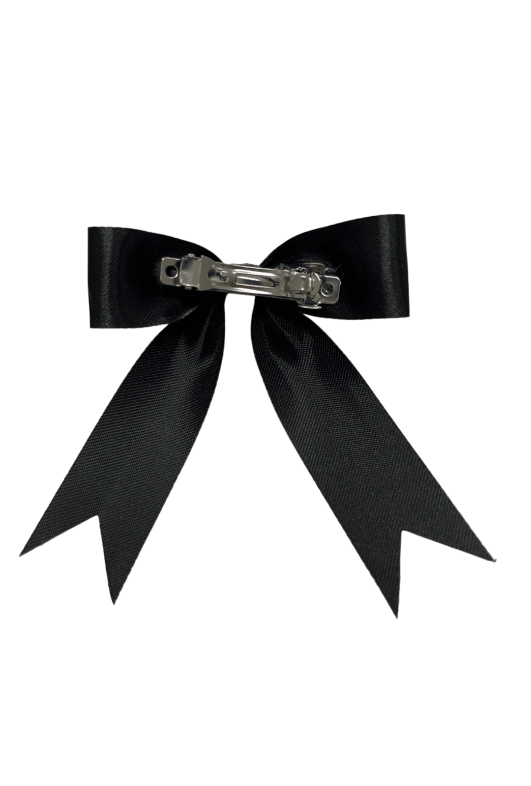 Small Black Double Hair Bow