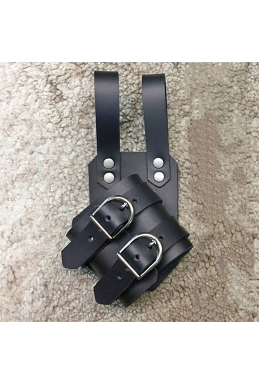 Left Leg Black Sheath Strap