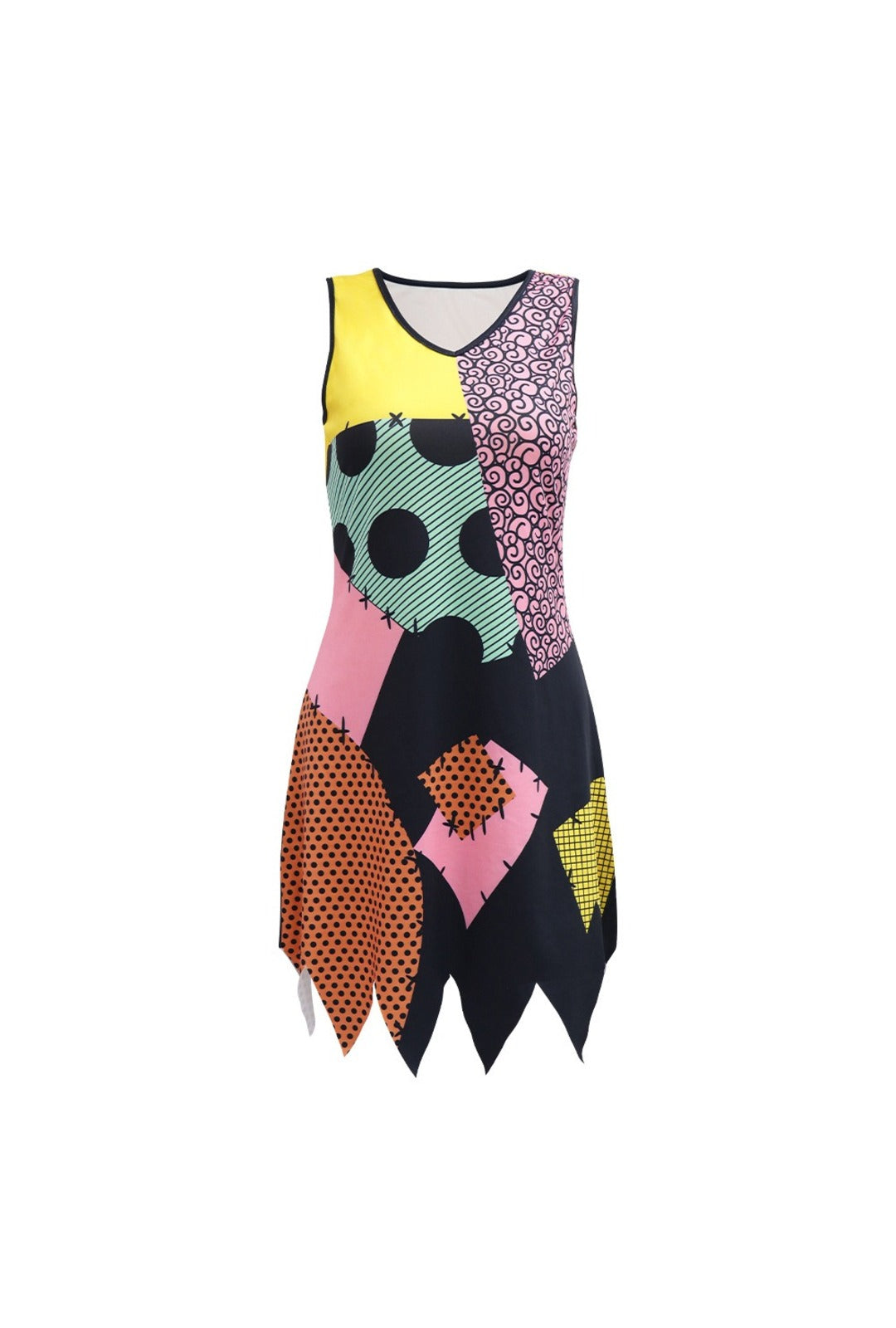 Jagged Nightmare Sally Dress