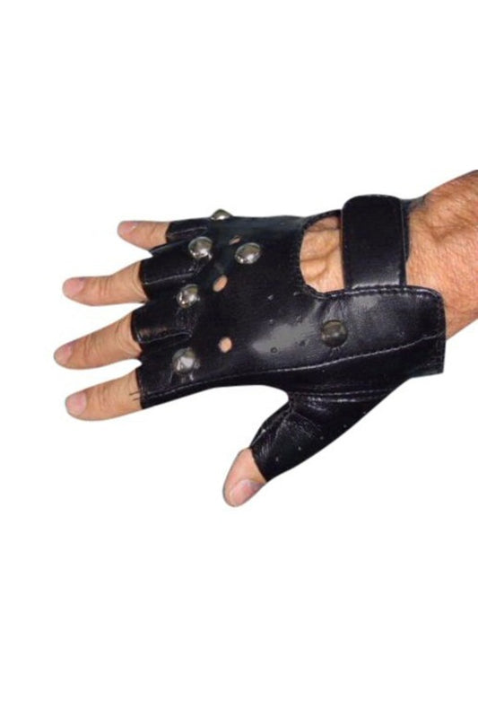 Black Punk Gloves