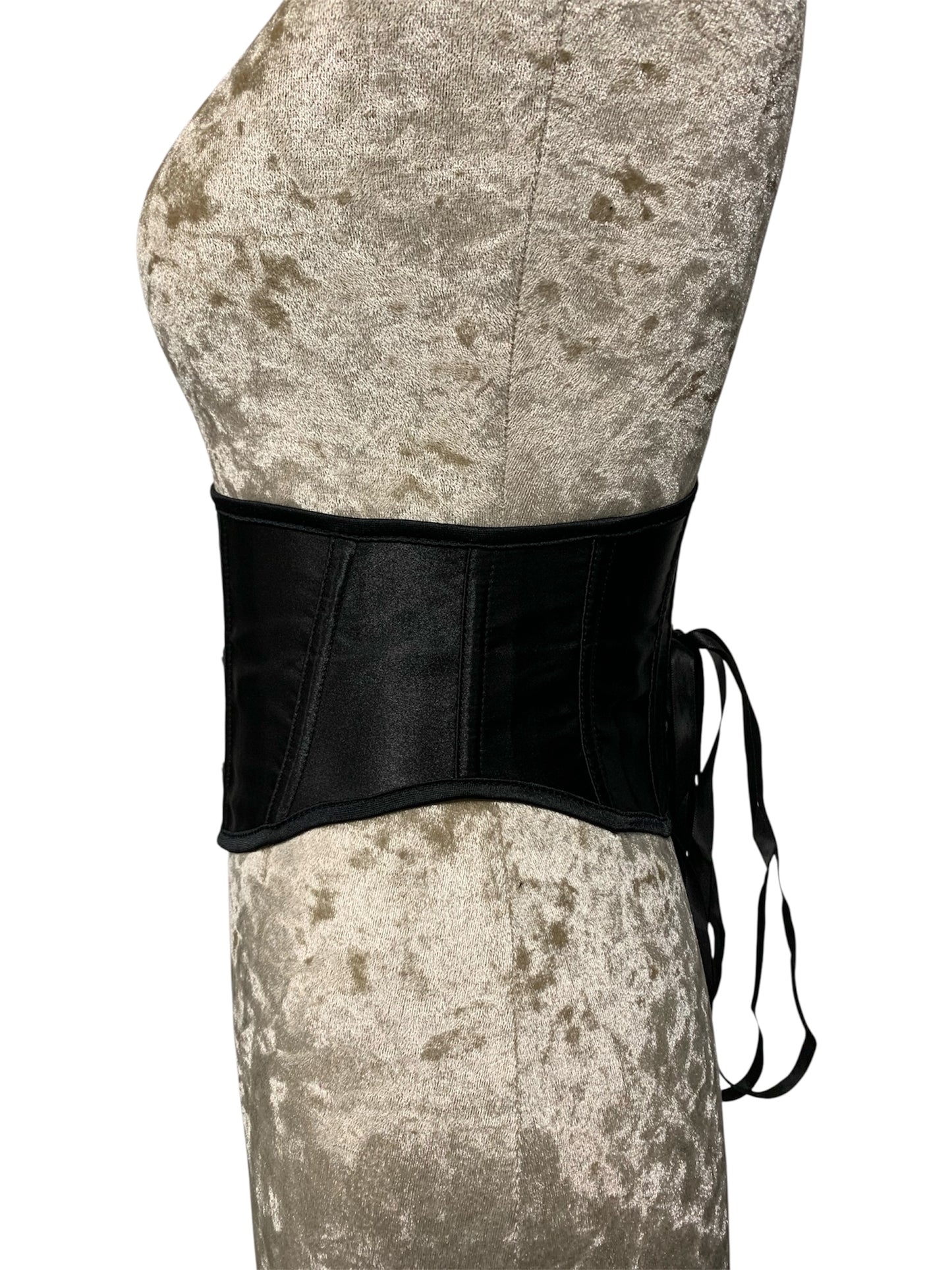 Waspie Cincher Belt with Busk Closure