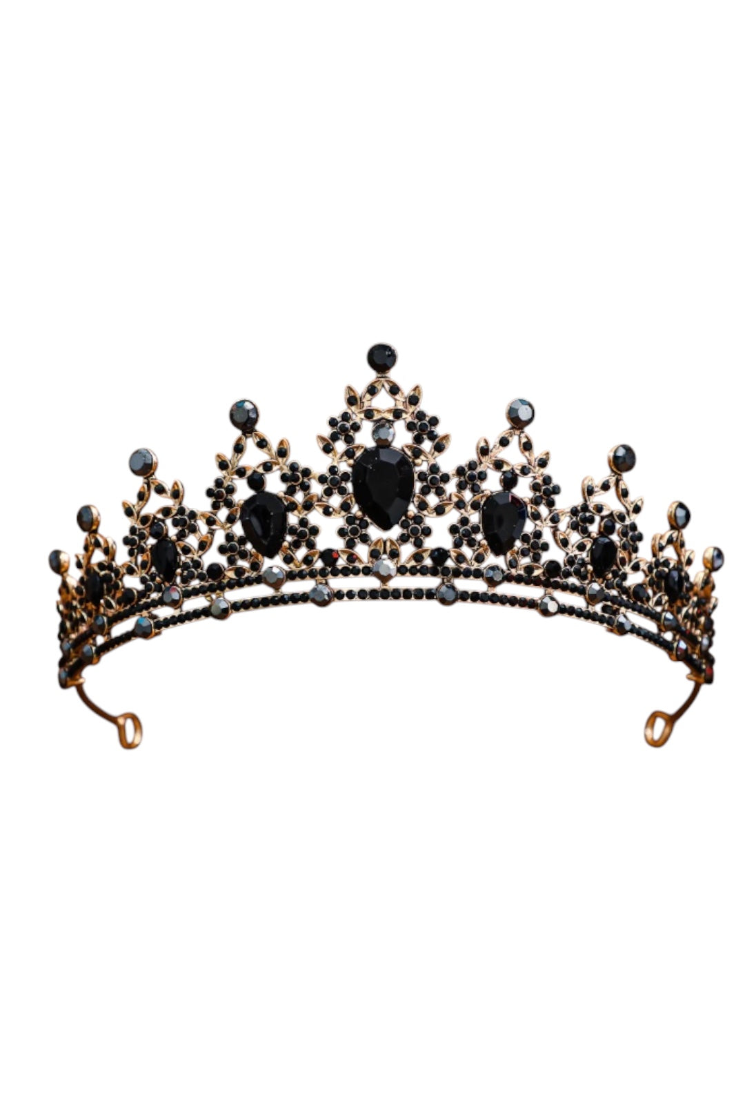 Gold & Black Deluxe Tiara