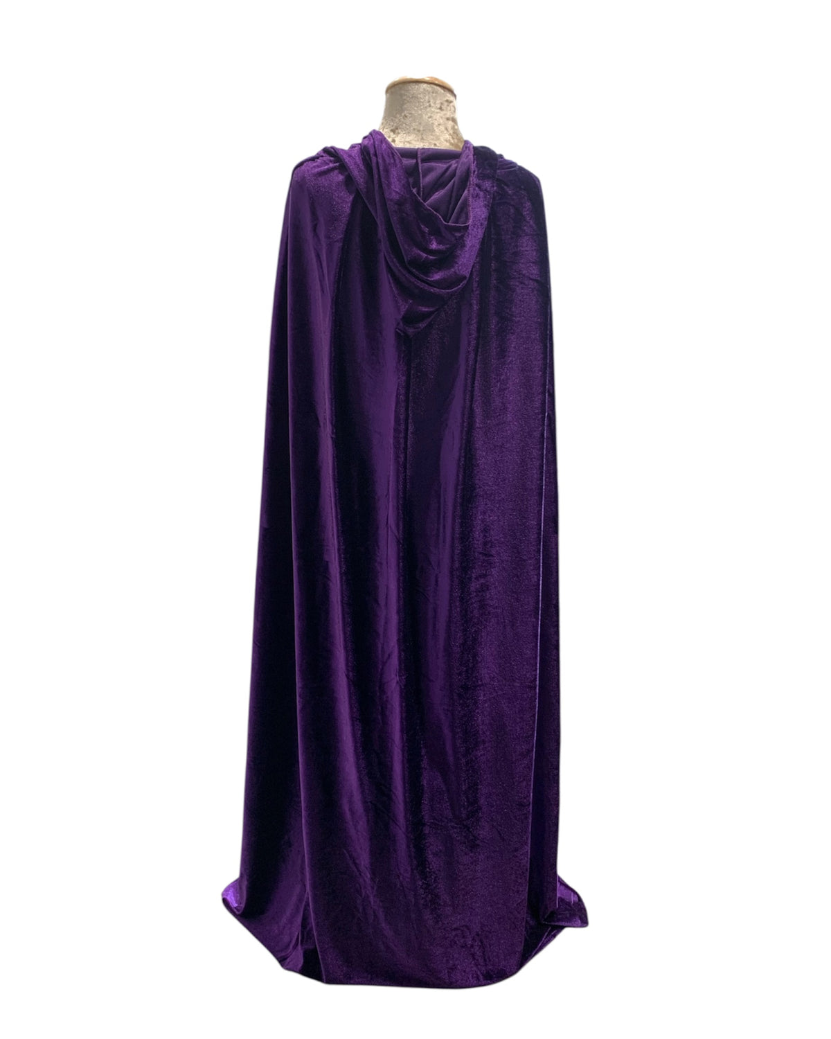 150cm Deep Purple Medieval Cape