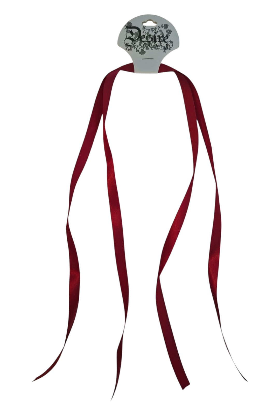 2-Piece Ribbon Deep Red