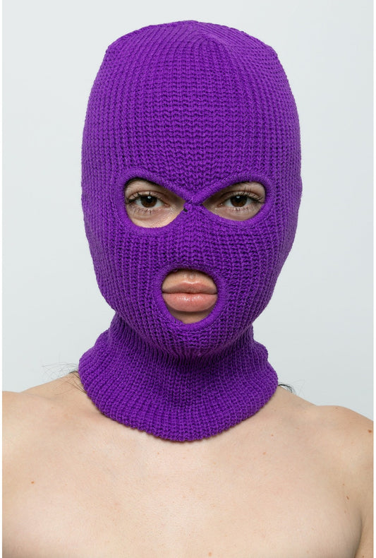 Dark Purple Balaclava Mask