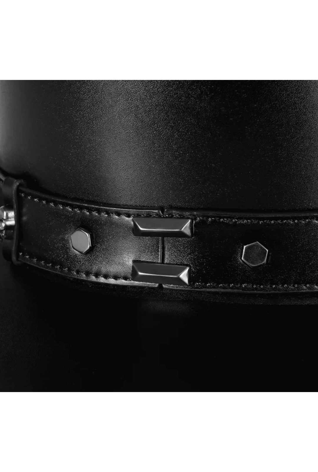 Steampunk PU Leather Top Hat