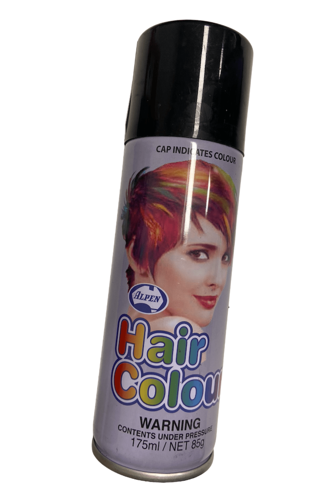 Black Coloured Hairspray