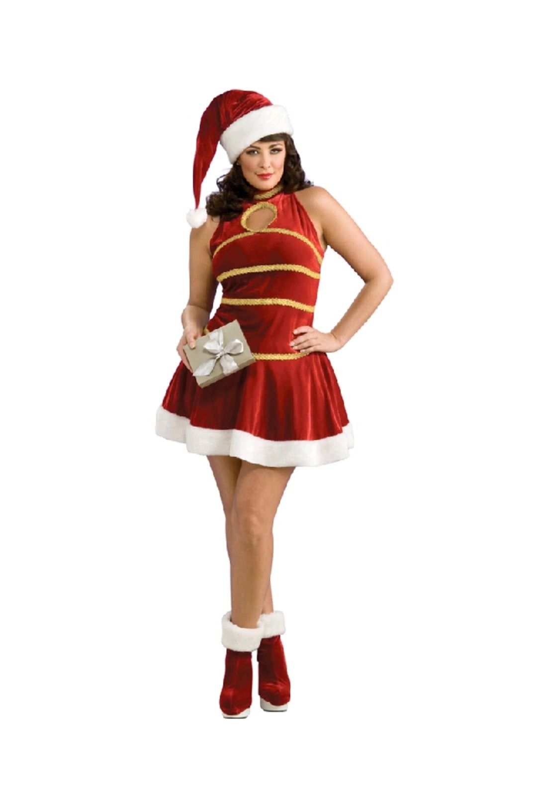 Sexy Plus Size Santa Costume
