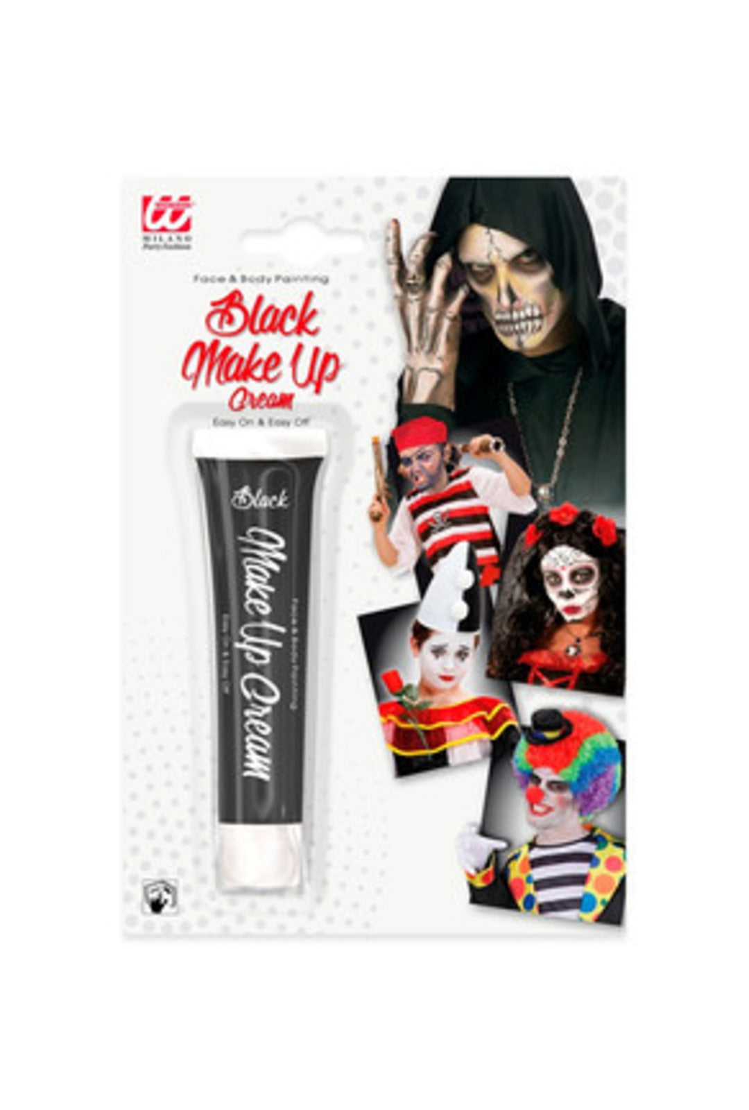 Black Cream Makeup Face & Body Paint 28ml