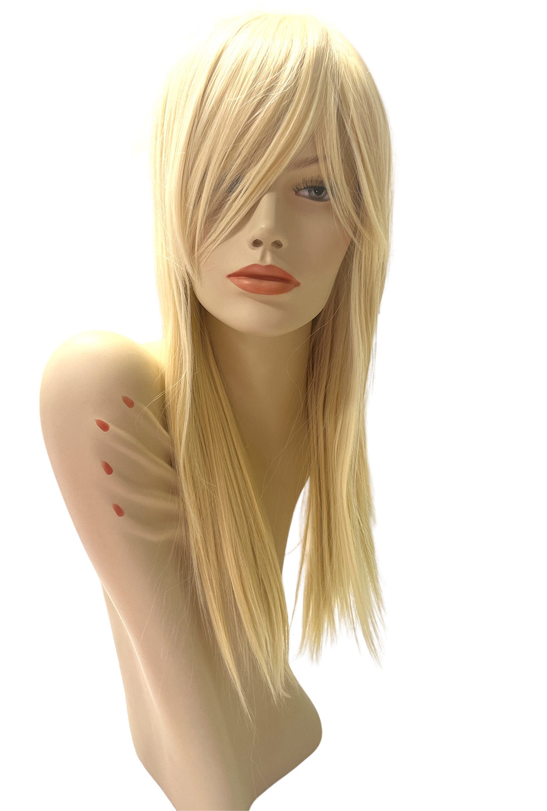 Deluxe Long Straight Blonde Wig Perth Hurly-Burly
