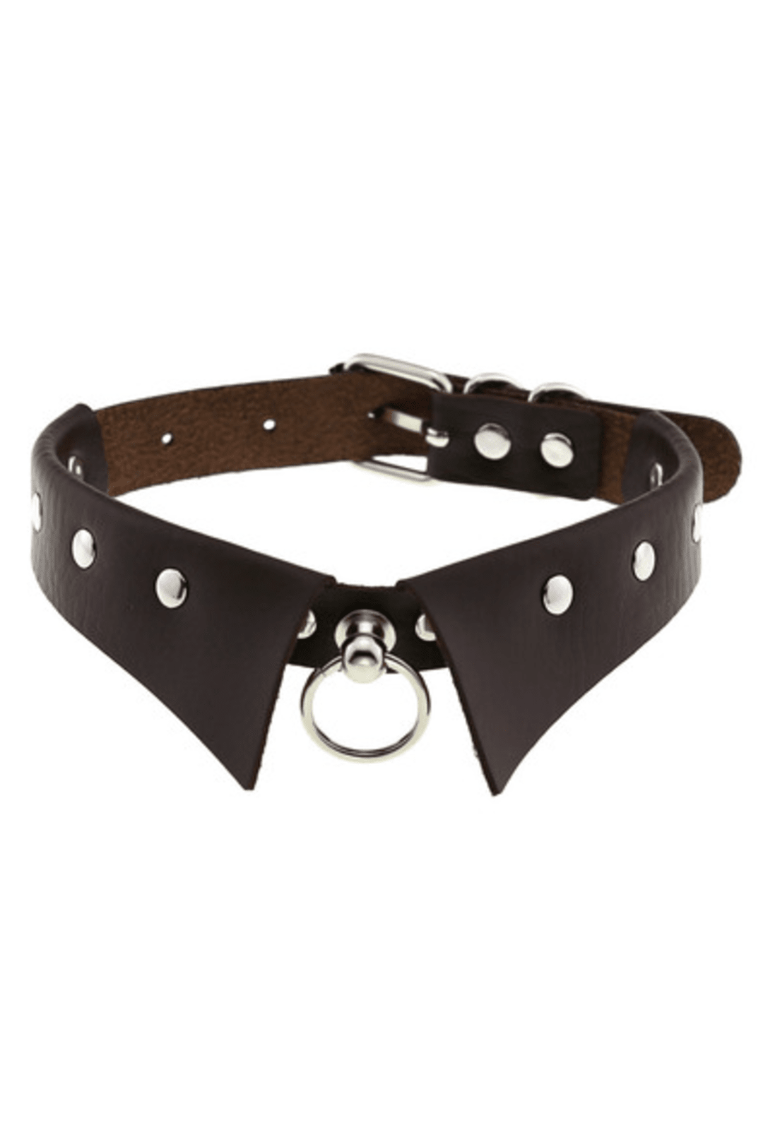 Dark Brown Collar Choker