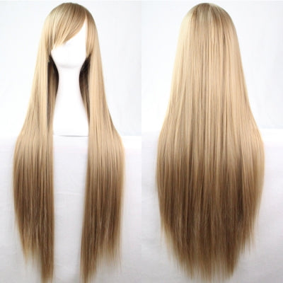 Dark Blonde Long Straight Cosplay Wig