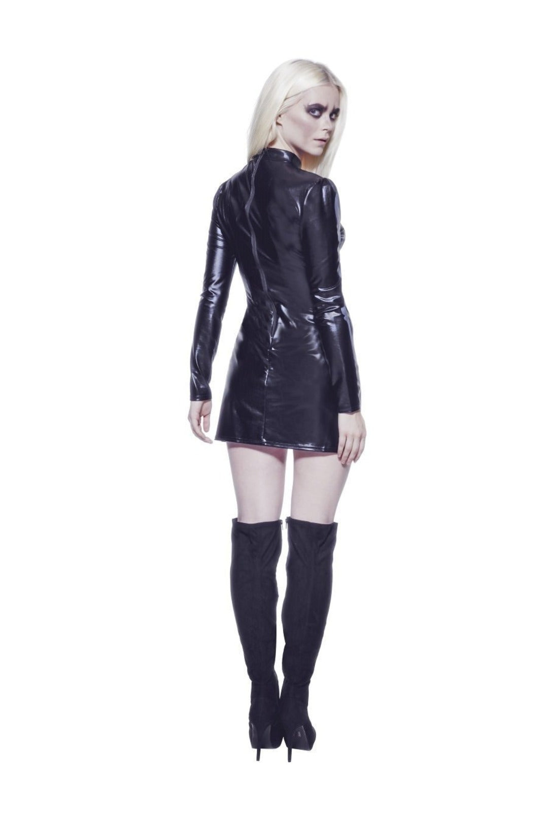 Fever Miss Whiplash Skeleton Dress