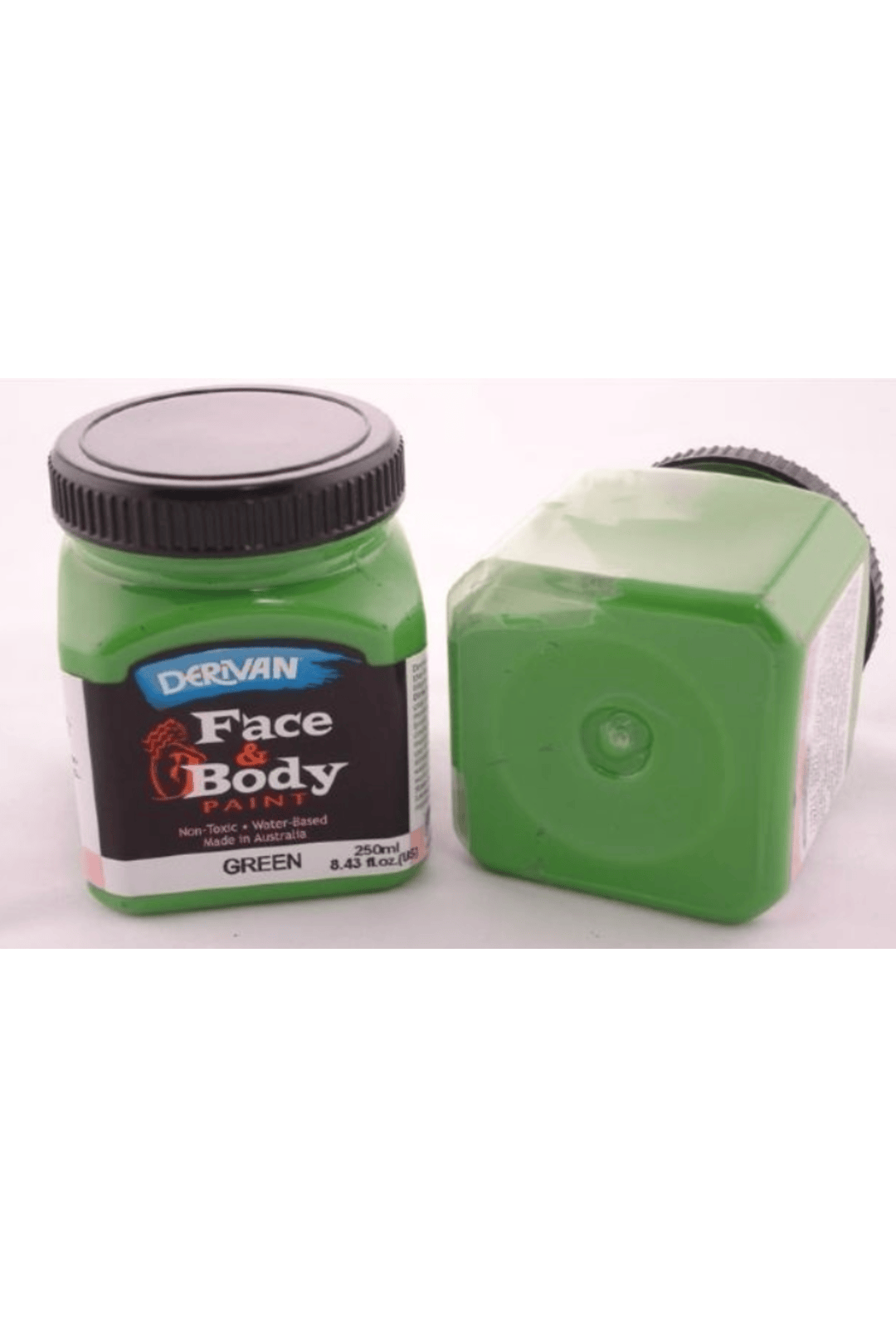 Derivan Face & Body Paint - Green 250mL