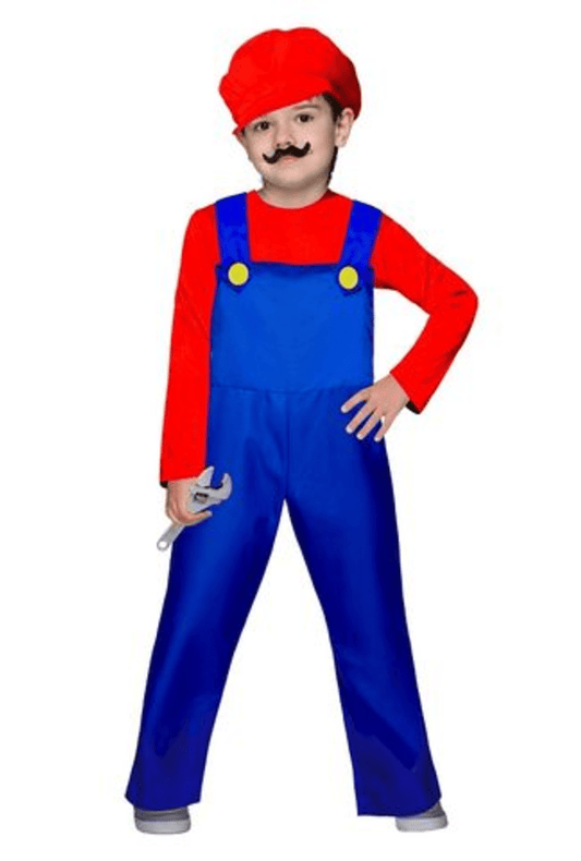 Mario Childrens Costume