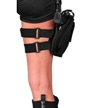 Black Tactical Right Leg Holster