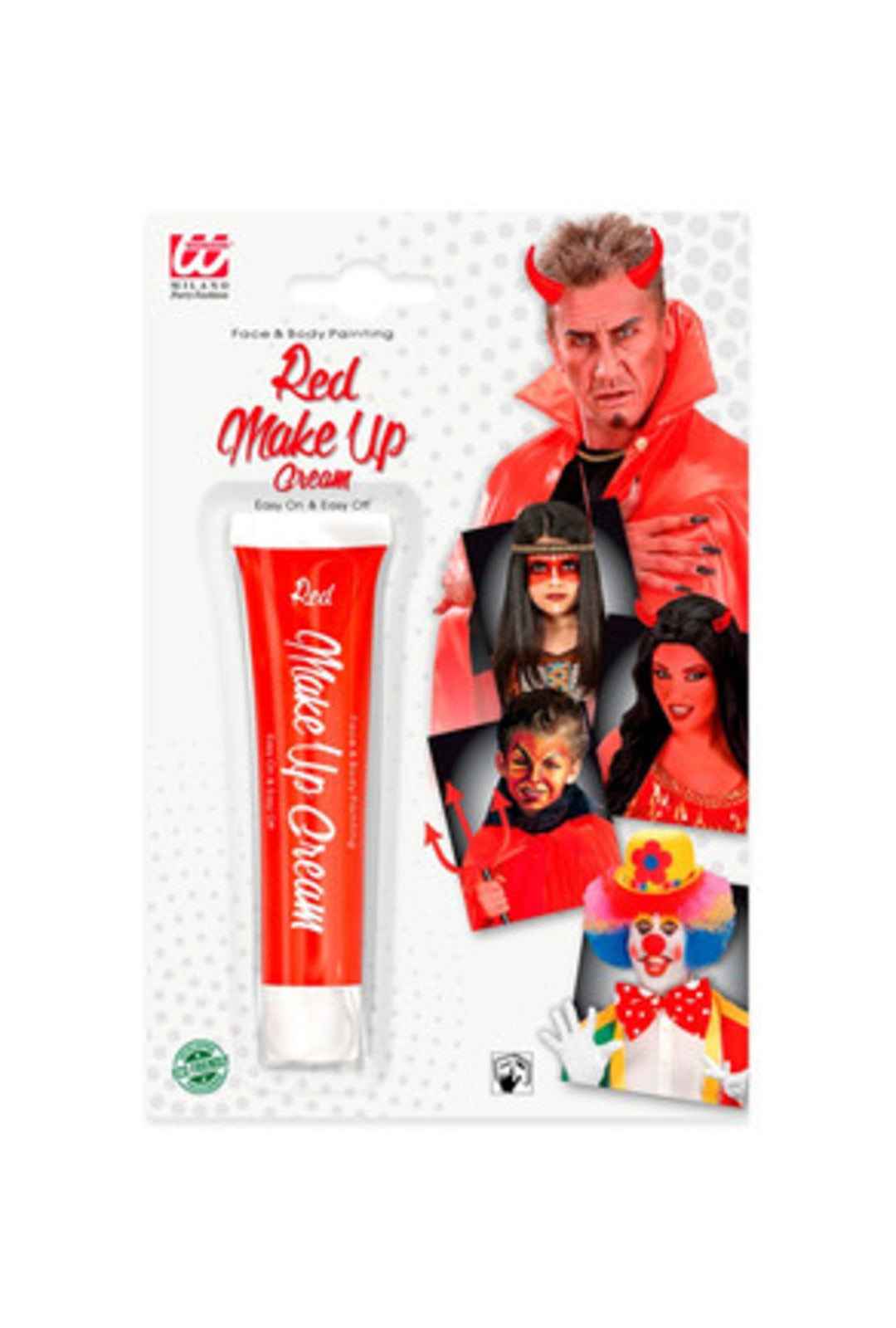 Red Cream Makeup Face & Body Paint 28ml