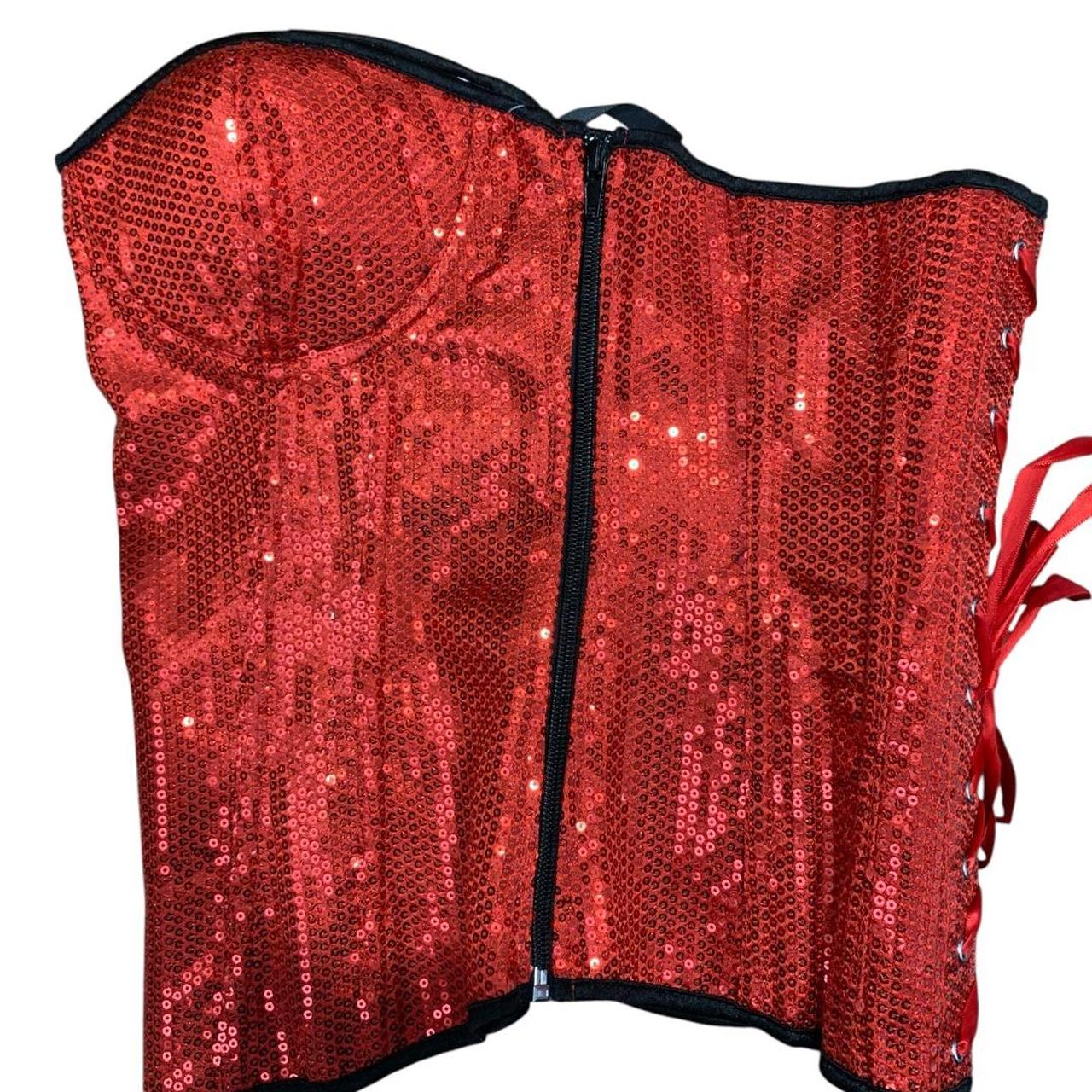 Wonder Woman Sequin Corset