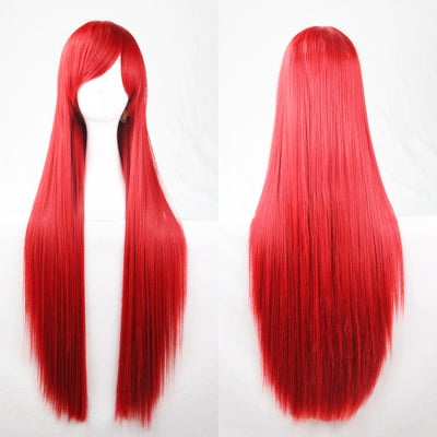 Red Long Straight Cosplay Wig