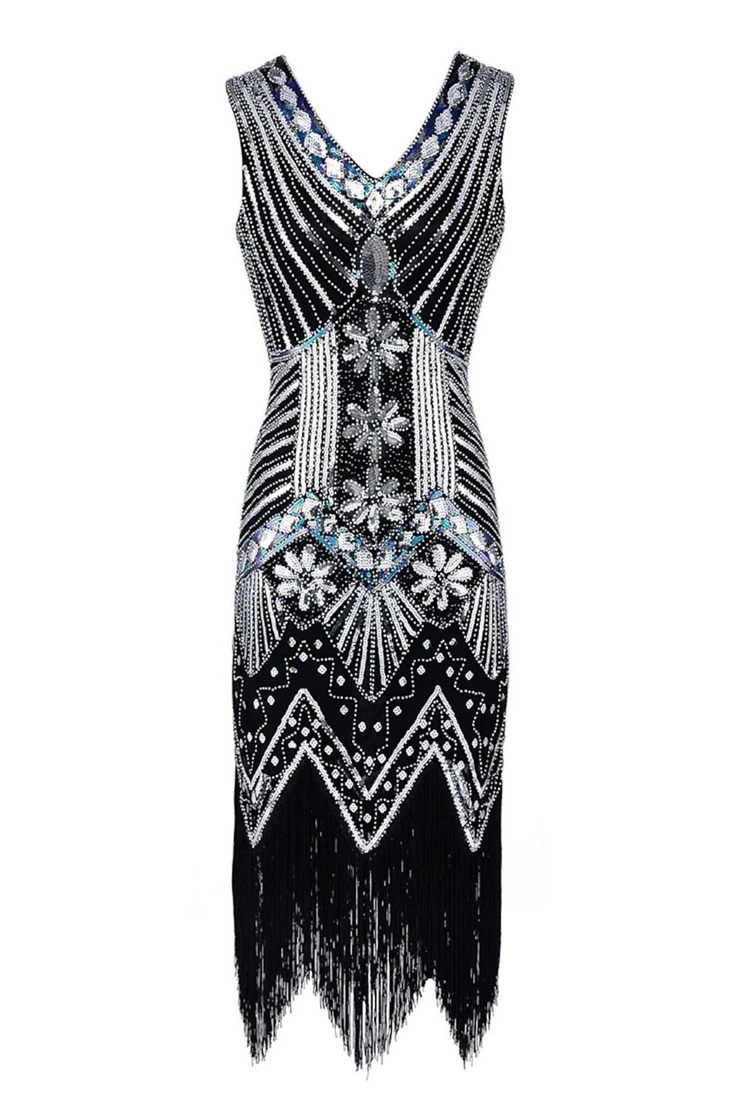 Gatsby Sequin Silver & Blue Dress Perth | Hurly-Burly Gatsby Sequin Silver & Blue Dress Perth | Hurly-Burly