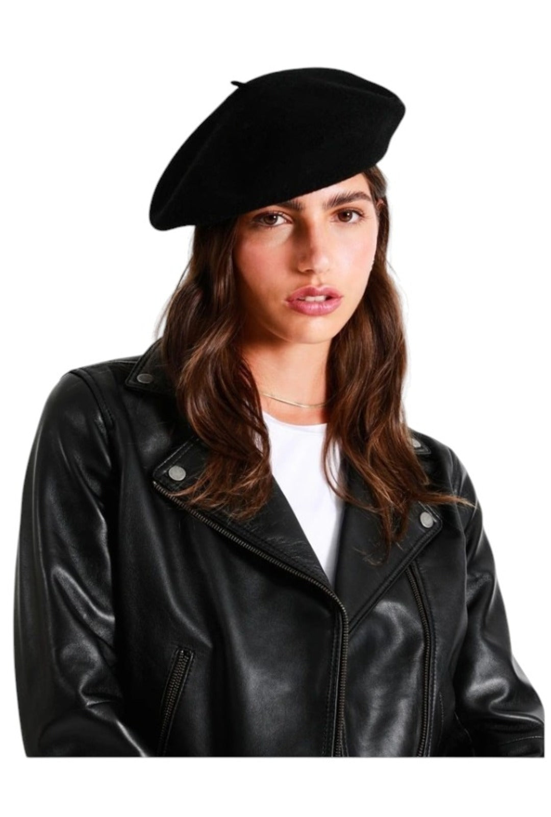 French Beret Black