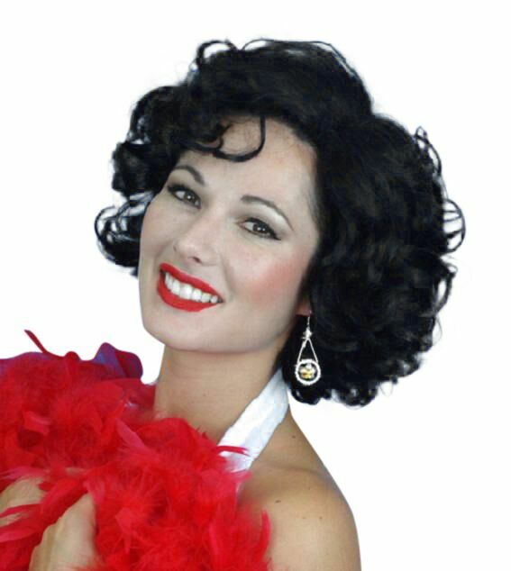 Black Curly Movie Star Wig