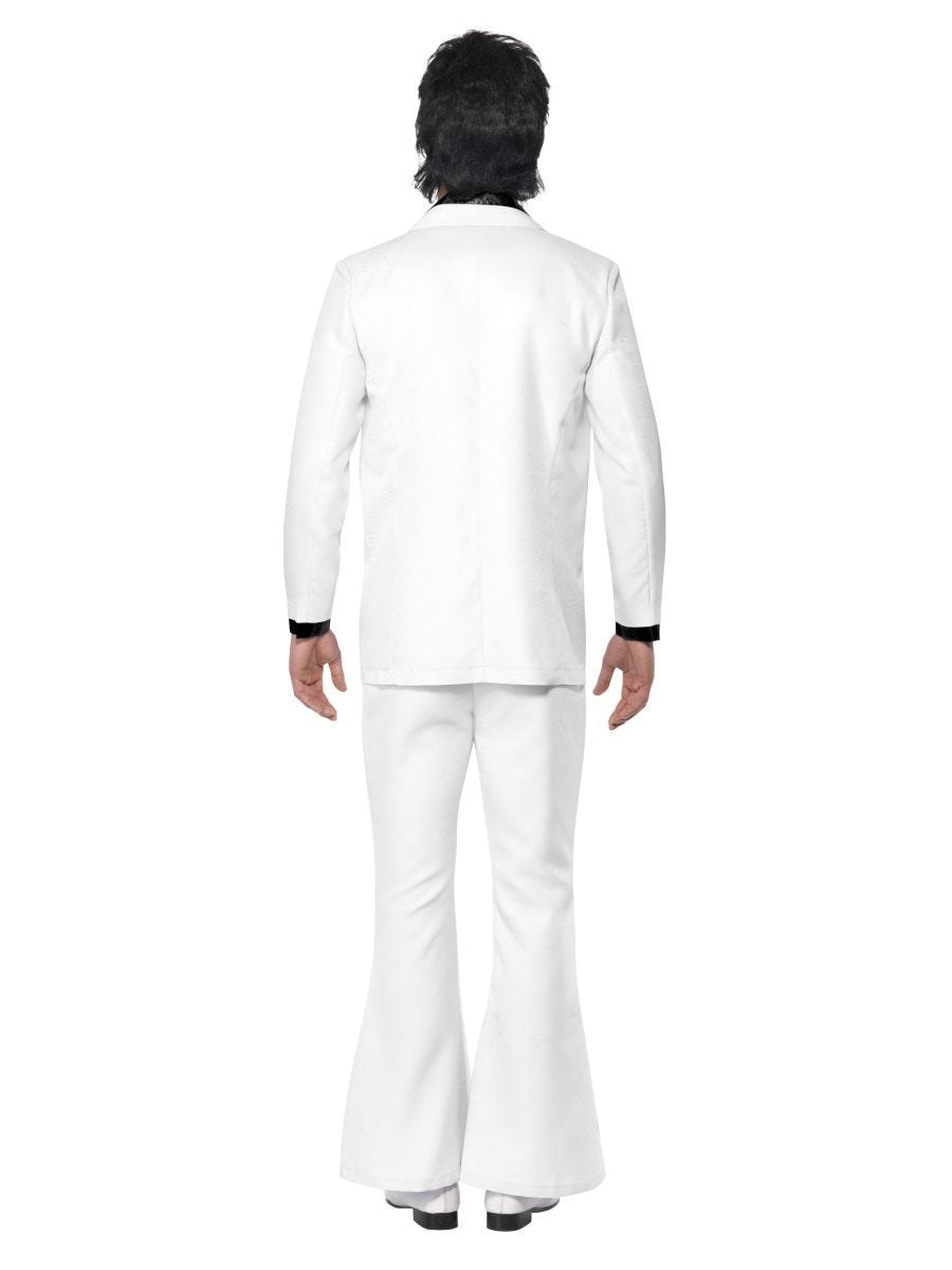 Mens White 1970's Disco Suit