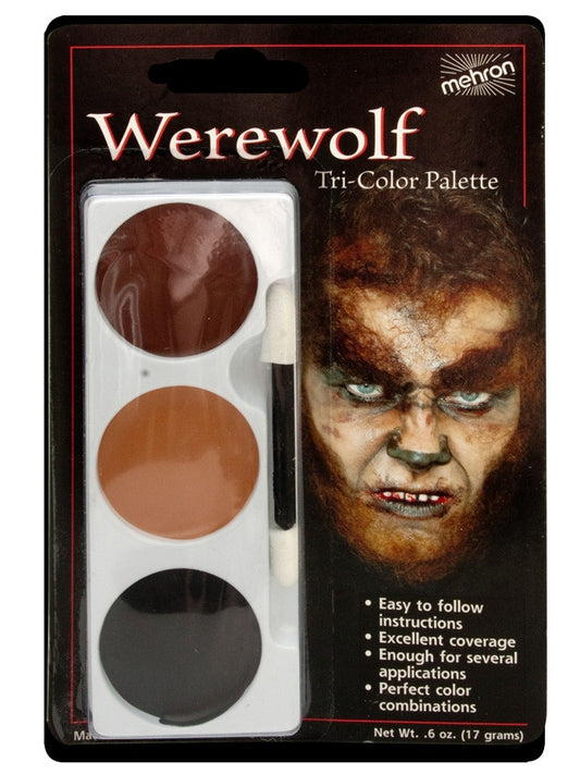 Tri-Colour Makeup Palette: Werewolf