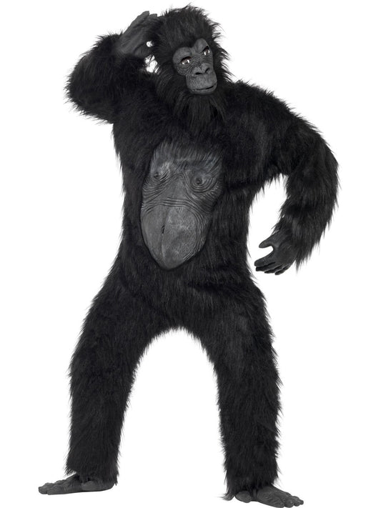 Deluxe Black Gorilla Costume