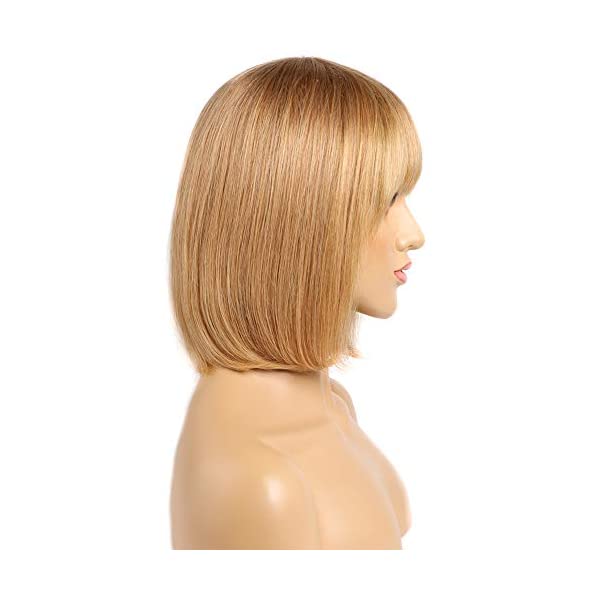 Deluxe Bob Wig Honey Blonde
