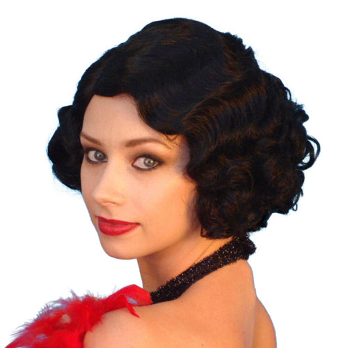 Black Flapper Wig Perth Hurly Burly Hurly Burly