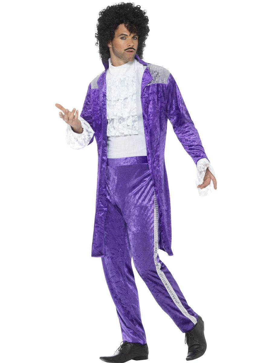 80's Purple Prince Costume - Main Image