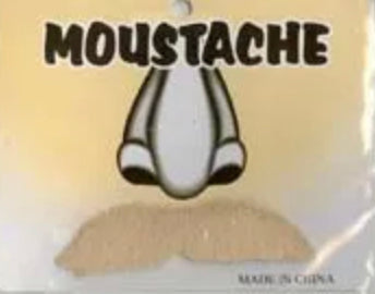 Blonde Alberto Moustache